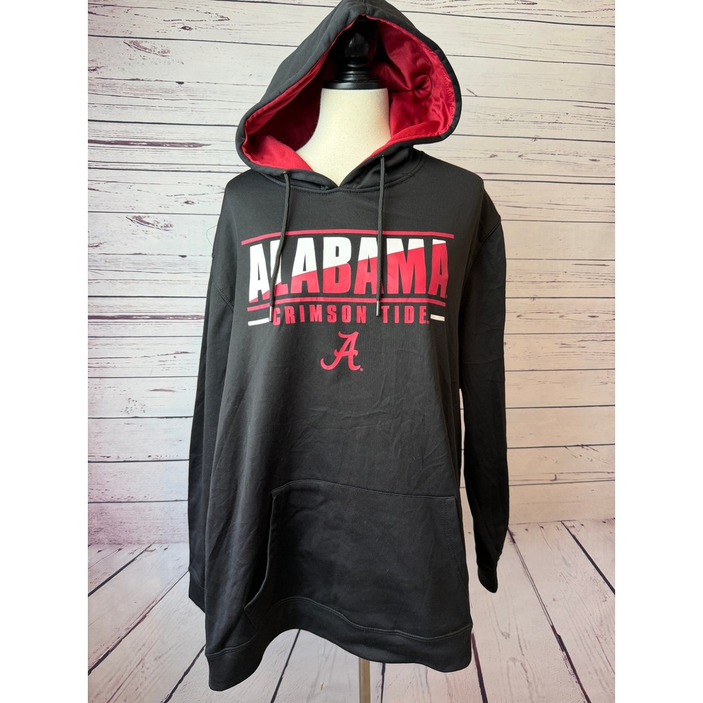 Alabama Crimson Tide Hoodie XXL Pullover Colosseum NCAA Sweatshirt Bama Mens 2X